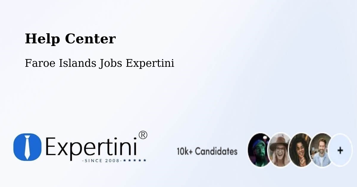 Help Center – Gerðar - Faroe Islands Jobs Expertini