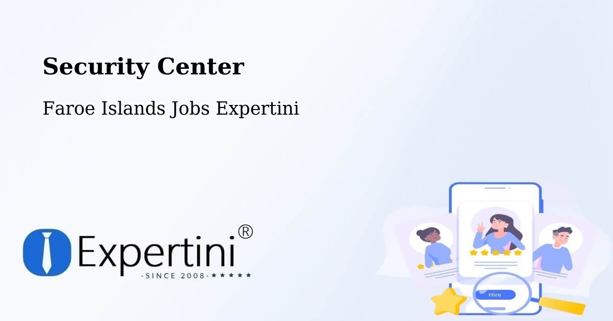 Security & Compliance – Gerðar - Faroe Islands Jobs Expertini